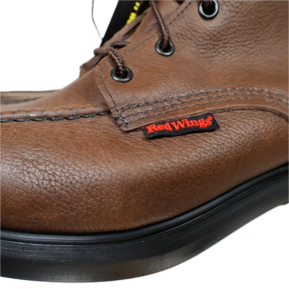 Red Wing SuperSole 1414 Work Boots Mens 9.5 D Brown Leather Gore-Tex Waterproof